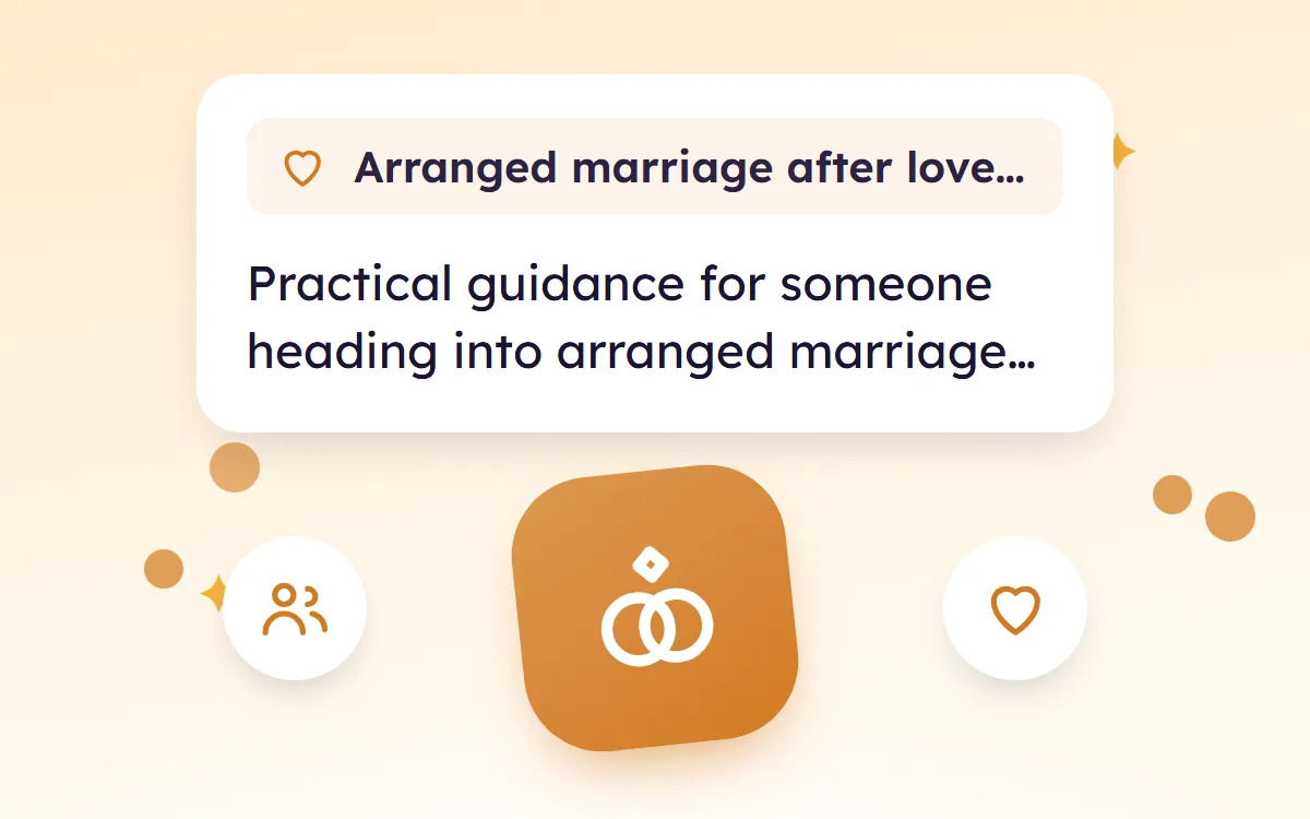 Arranged Marriage After Love Failure, Timing, Honesty and Moving On