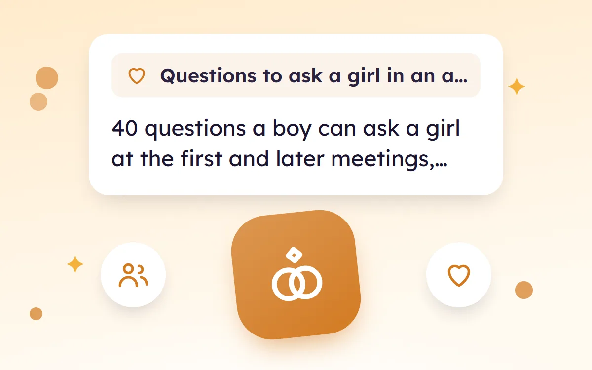 Questions to Ask a Girl in an Arranged Marriage Meeting