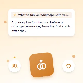 What to Talk on WhatsApp with Your Fiance in an Arranged Marriage