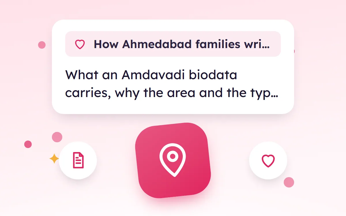 How Ahmedabad Families Write a Marriage Biodata