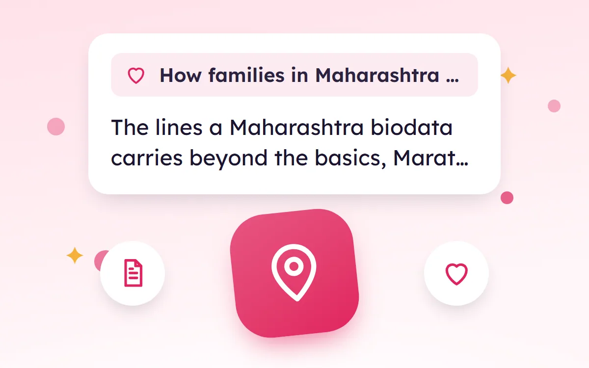 How Families in Maharashtra Write a Marriage Biodata
