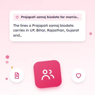 Prajapati Samaj Biodata for Marriage