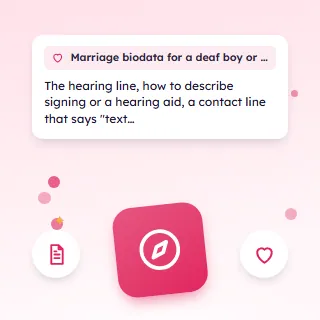 Marriage Biodata for a Deaf Boy or Girl