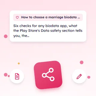 How to Choose a Marriage Biodata Maker App