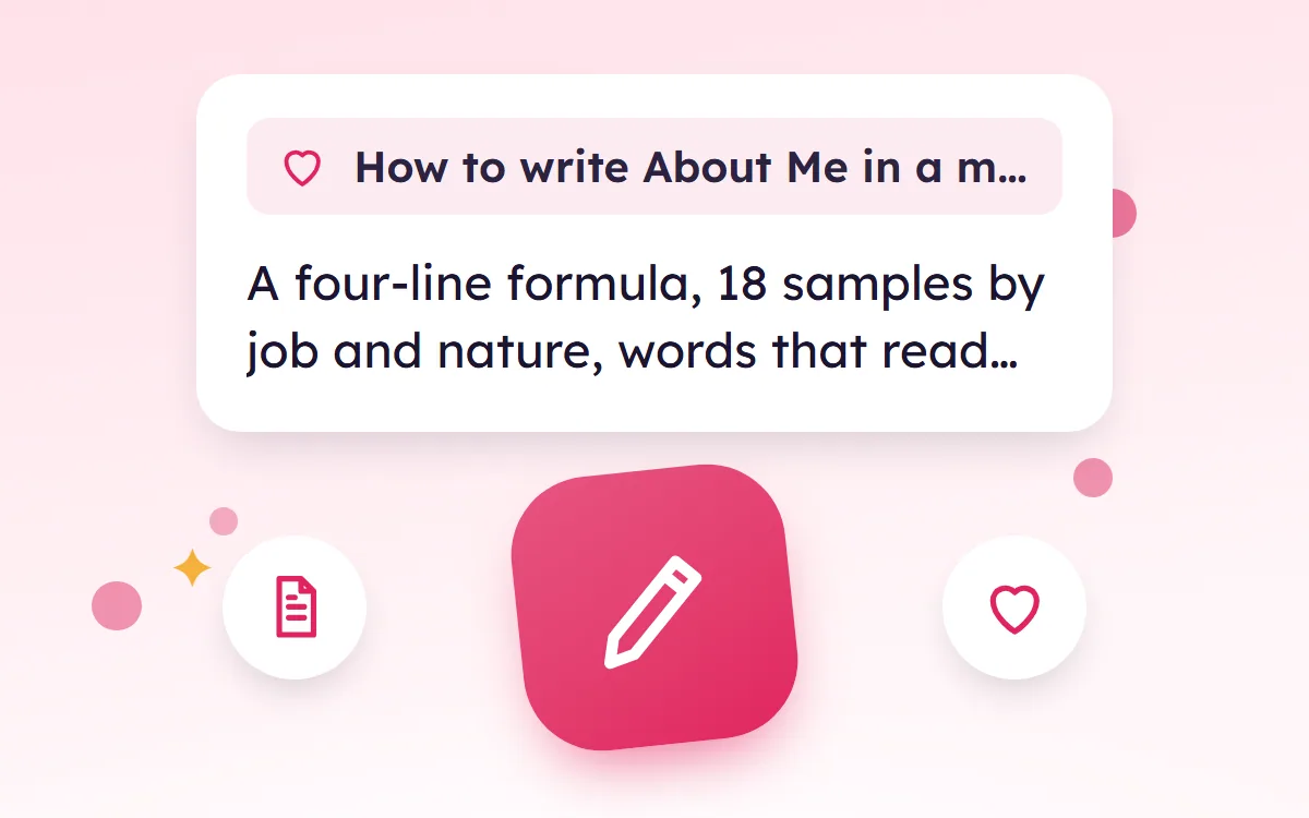 How to Write About Me in a Marriage Biodata