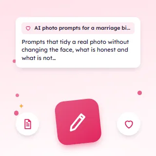 AI Photo Prompts for a Marriage Biodata
