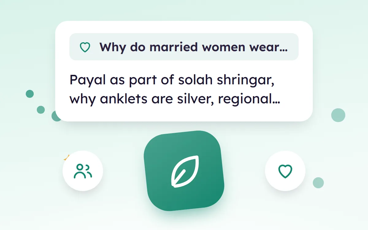 Why Do Married Women Wear Payal?