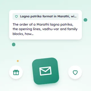Lagna Patrika Format in Marathi, with Wording and Samples