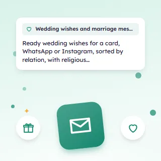 Wedding Wishes and Marriage Messages for Every Relation