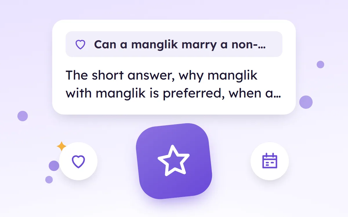 Can a Manglik Marry a Non-Manglik? What to Check