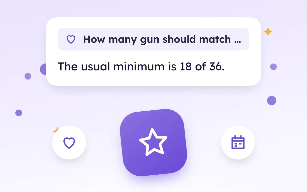 How Many Gun Should Match for Marriage?