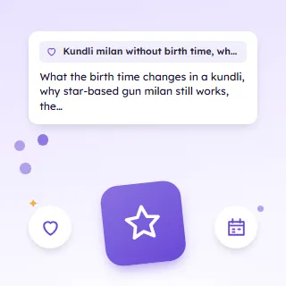 Kundli Milan Without Birth Time, What Still Works