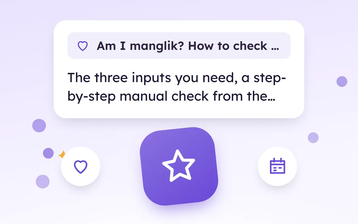 Am I Manglik? How to Check Mangal Dosh from Your Kundli