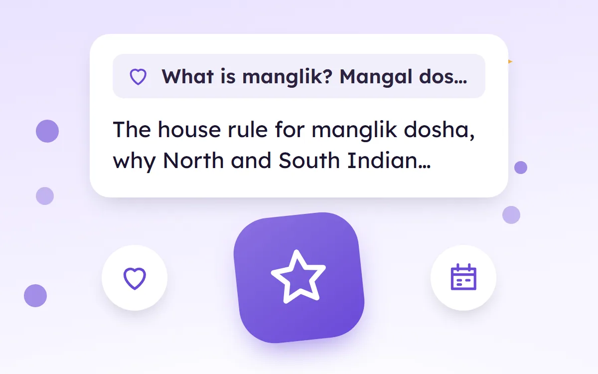 What Is Manglik? Mangal Dosh in Plain Words
