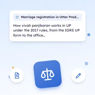 Marriage Registration in Uttar Pradesh, Online Steps and Documents