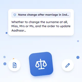 Name Change After Marriage in India, the Order and the Documents