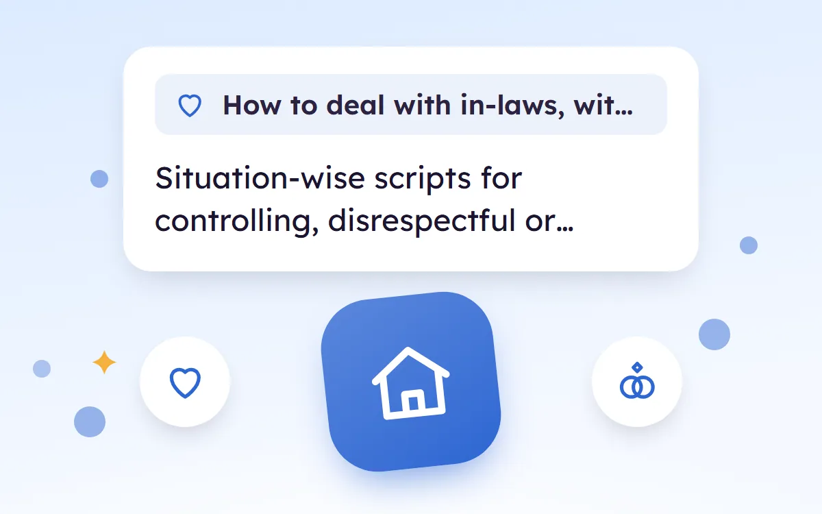 How to Deal with In-Laws, with Words That Work at Home