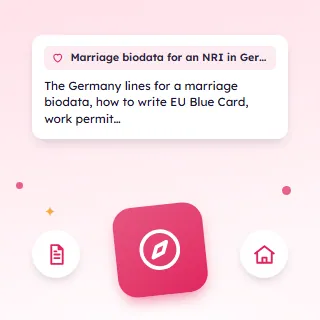 Marriage Biodata for an NRI in Germany