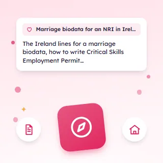 Marriage Biodata for an NRI in Ireland
