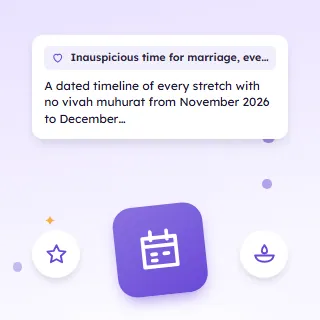 Inauspicious Time for Marriage, Every No-Wedding Period in 2026 and 2027