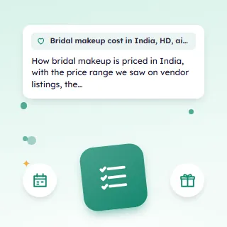 Bridal Makeup Cost in India, HD, Airbrush and What a Package Includes