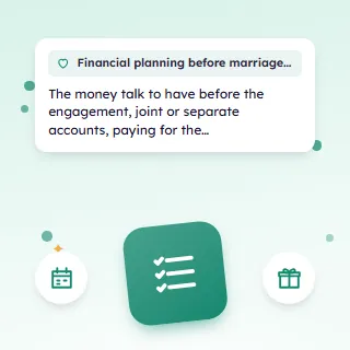 Financial Planning Before Marriage, What to Settle First