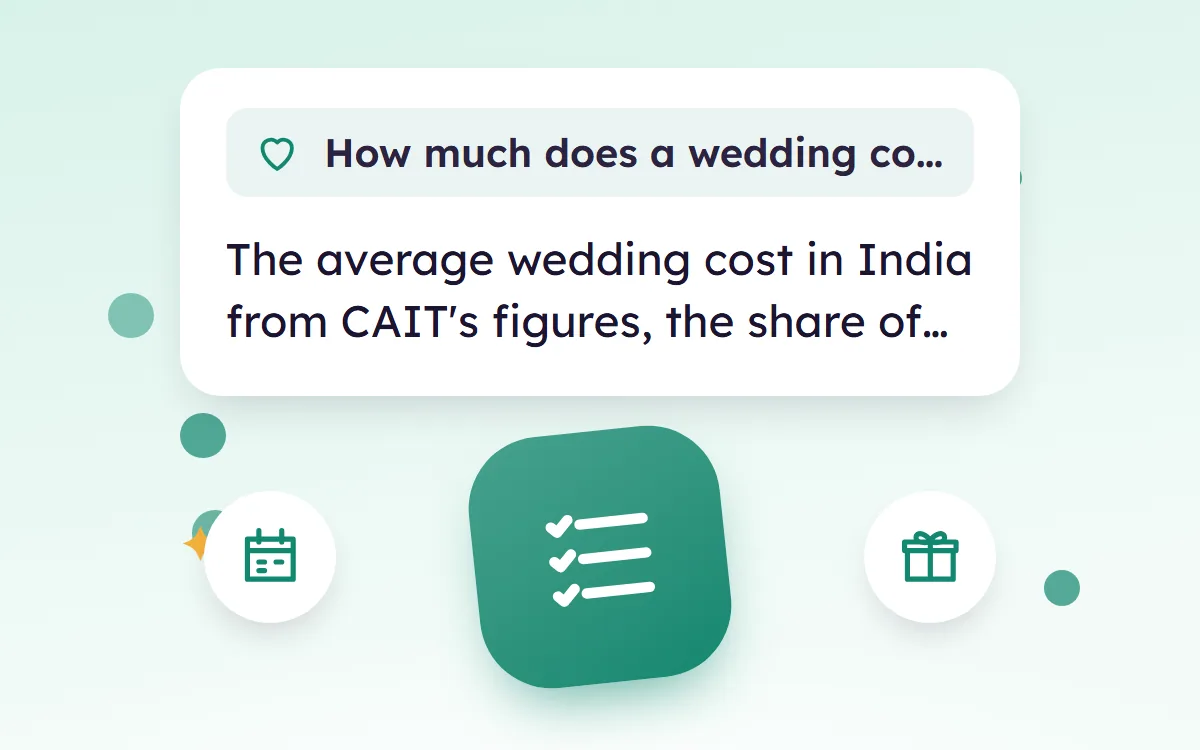 How Much Does a Wedding Cost in India?