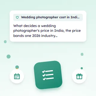Wedding Photographer Cost in India and How to Compare Quotes