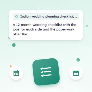 Indian Wedding Planning Checklist, Month by Month