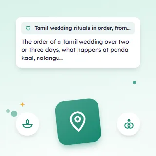 Tamil Wedding Rituals in Order, from Nichayathartham to Thali